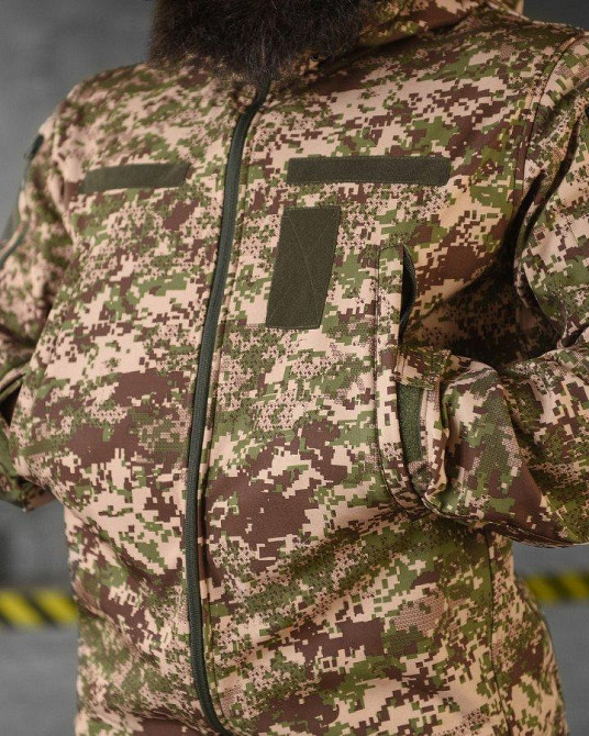 Весенняя тактическая куртка софтшел masad  хищник  ВТ6705 Одесса - изображение 15