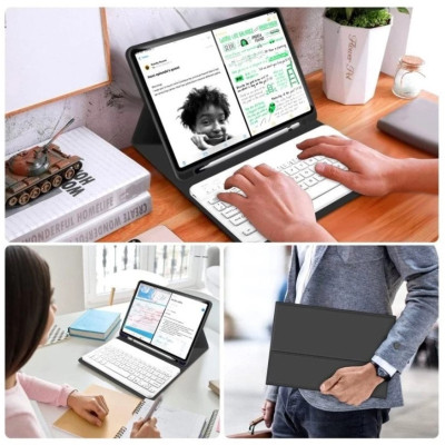 Чохол до планшета BeCover with keyboard Apple iPad Mini 6 2021 Black (712986) Вінниця - фото 7