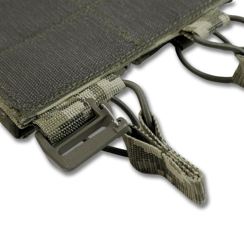 Зʼємна передня панель до плитоноски з підсумками під 3 магазини піксель Київ - фото 5