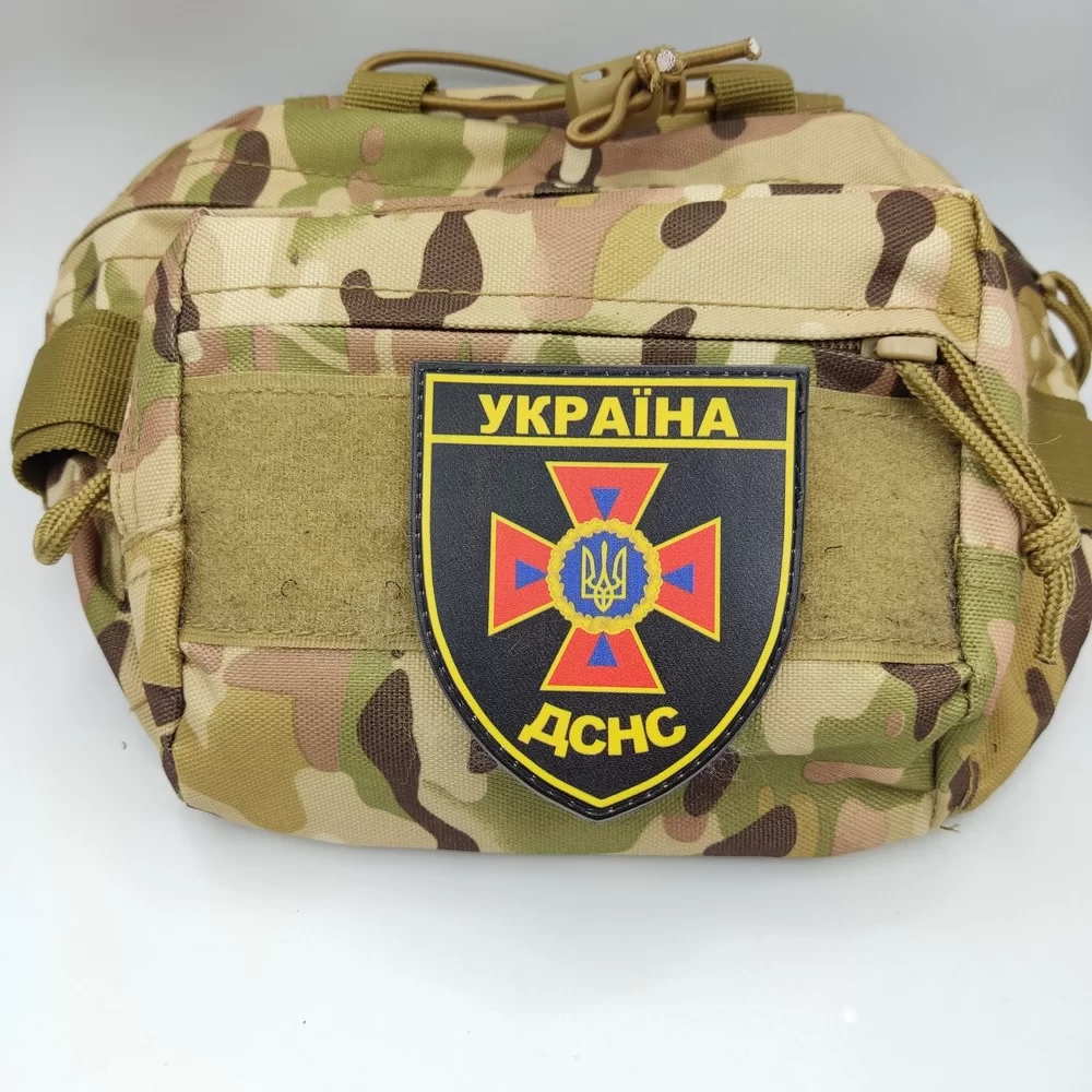 Патч / шеврон ЗСУ Україна ДСНС Запоріжжя - фото 2