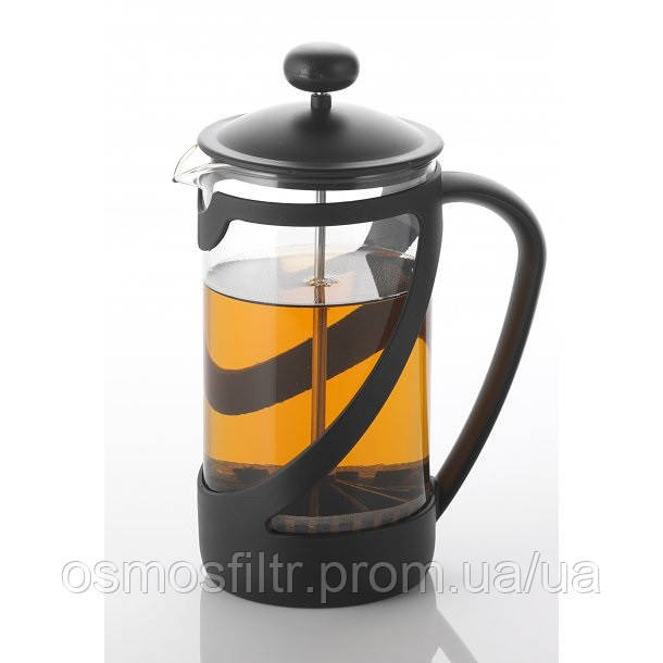 Френч-прес Axentia 1 літр термостійке скло пластик (116657) Київ - фото 2