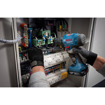 Шуруповерт Bosch GSB 183-LI 18V, 1х2Ah, 21-56Нм, 374-1815 об/хв, кейс, 1.2кг (0.601.9K9.101) Вінниця - фото 3