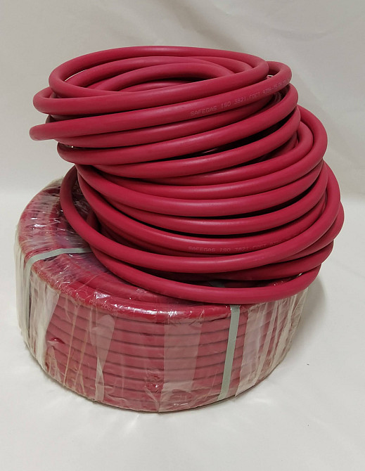 Резиновый газовый рукав 6 мм. (красный)  Safegas. Киев - изображение 3