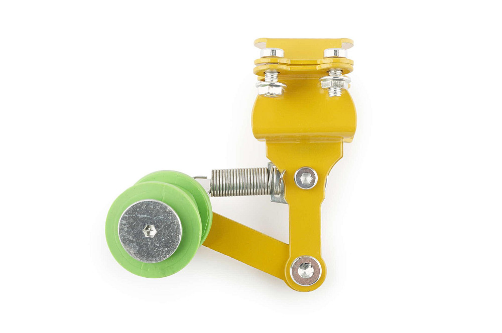 Натягувач ланцюга трансмісії з роликом (універсальний, жовтий) XJB Київ - фото 1