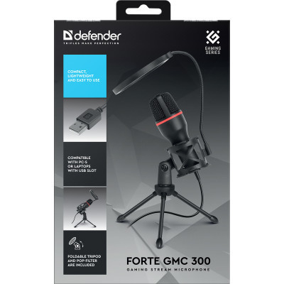 Мікрофон Defender Forte GMC 300 USB 1.5 м (64631) Вінниця - фото 8