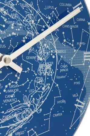 Годинник настінний NeXtime Чумацький шлях (діаметр 30 см) Синій Вінниця