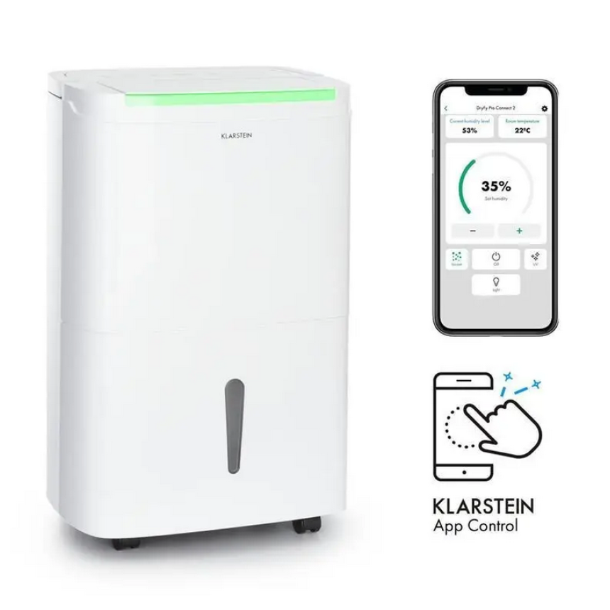 Осушитель воздуха KLARSTEIN DryFy Connect 30 WiFi, 30 л/сутки, 5 л, до 30 м2 Киев - изображение 20