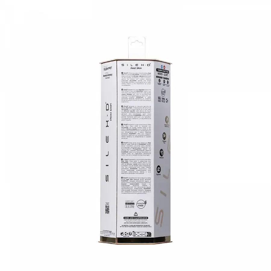 Фалоімітатор SilexD Vetus Real Skin Flesh (8in MODEL 1) Львів - фото 9