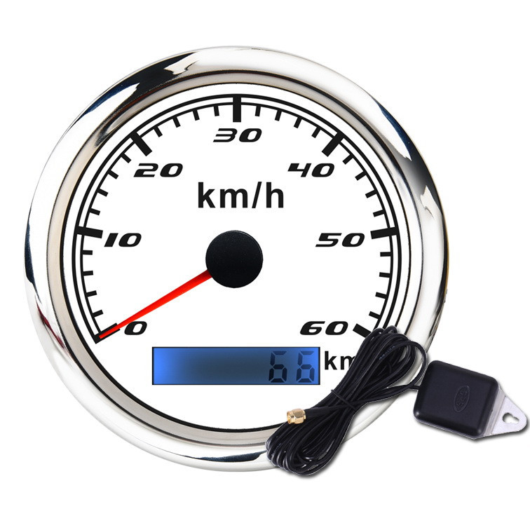 GPS-спідметр 60 км/год I GAUGE WPSP270-GPS-60W білий Київ - фото 1