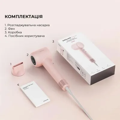 Фен Dreame Gleam Pink (AHD12A-PK) Винница - изображение 5