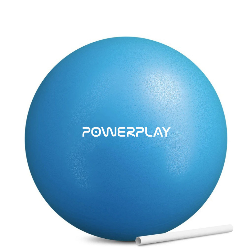 М'яч для пілатесу, йоги та реабілітації PowerPlay PP_4415 Body Shape Ball 22 см Синій Каменское - изображение 1