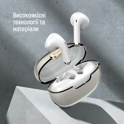 Наушники ColorWay Slim TWS-2 Earbuds White (CW-TWS2WT) Винница - изображение 3