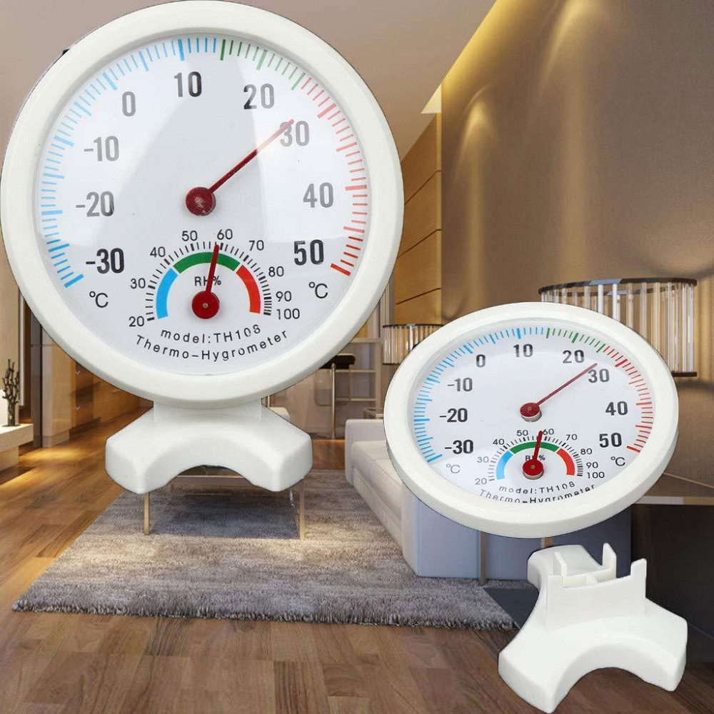 Термометр-гігрометр TH108 настінний, -30 ~ +50 °C Київ - фото 2