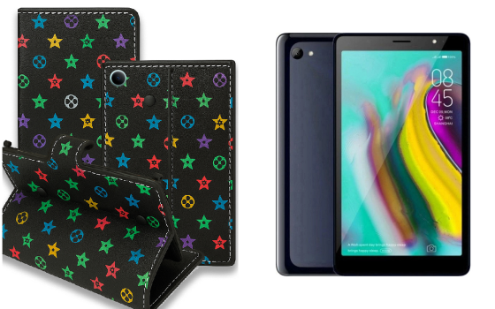 Книжка-трансформер для планшета Tecno Tab 7 P704A, колір Black Lyi Black Київ