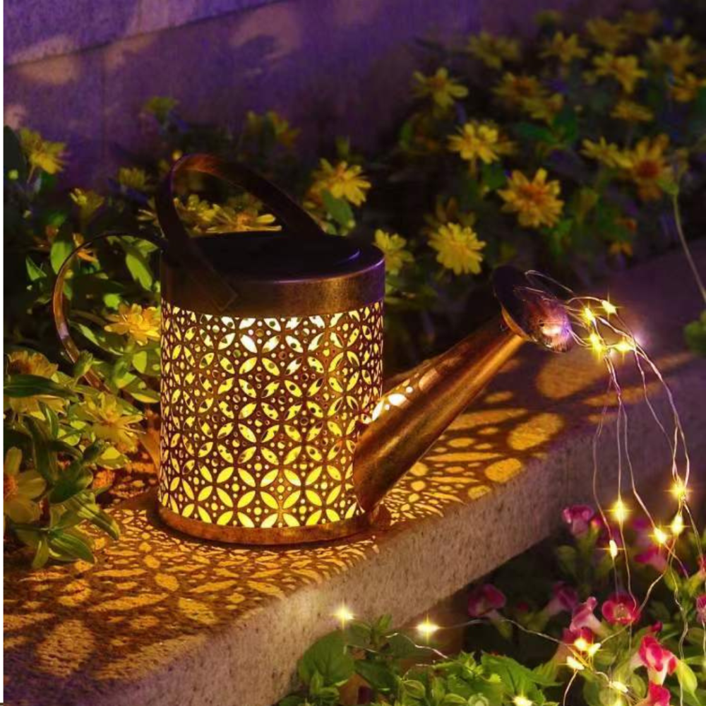 Садовый светильник Лейка с крючком 80 см на солнечной батарее 12 х 10.5 см Одесса - изображение 7