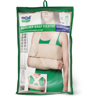 Бандаж MedTextile Бандаж на плечовий суглоб зігріваючий (повязка Дезо), (4820137291883) Вінниця - фото 1