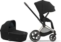 Детская коляска Cybex Priam 4.0 Zestaw 2w1 Z Opcją 3w1 Deep Sepia Wielofunkcyjny Киев - изображение 1