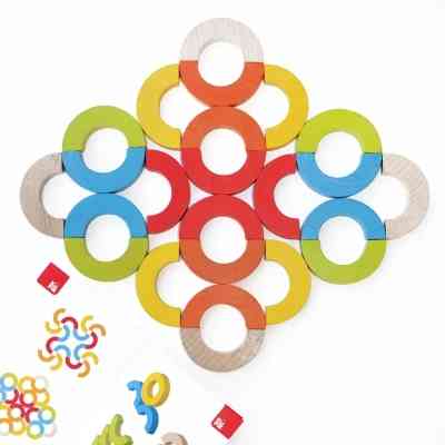 Розвиваюча іграшка Ігротеко Мозаїка ВЕСЕЛКОВІ ДУГИ 24 елементів (900507) Вінниця