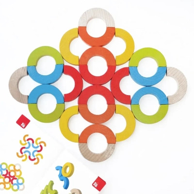 Розвиваюча іграшка Ігротеко Мозаїка ВЕСЕЛКОВІ ДУГИ 24 елементів (900507) Вінниця - фото 5