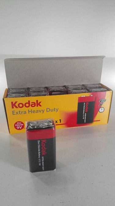 Элемент питания (батарейка)  Батарейка Kodak 9V (крона) (1 шт) Харьков - изображение 3