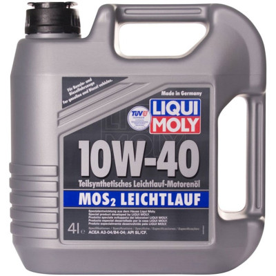 Моторное масло Liqui Moly MoS2 Leichtlauf SAE 10W-40 4л. (6948) Винница - изображение 1