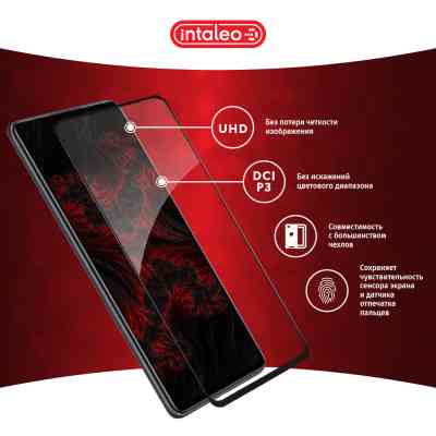 Скло захисне Intaleo Full Glue Xiaomi Mi 11T Pro Black (1283126518775) Вінниця
