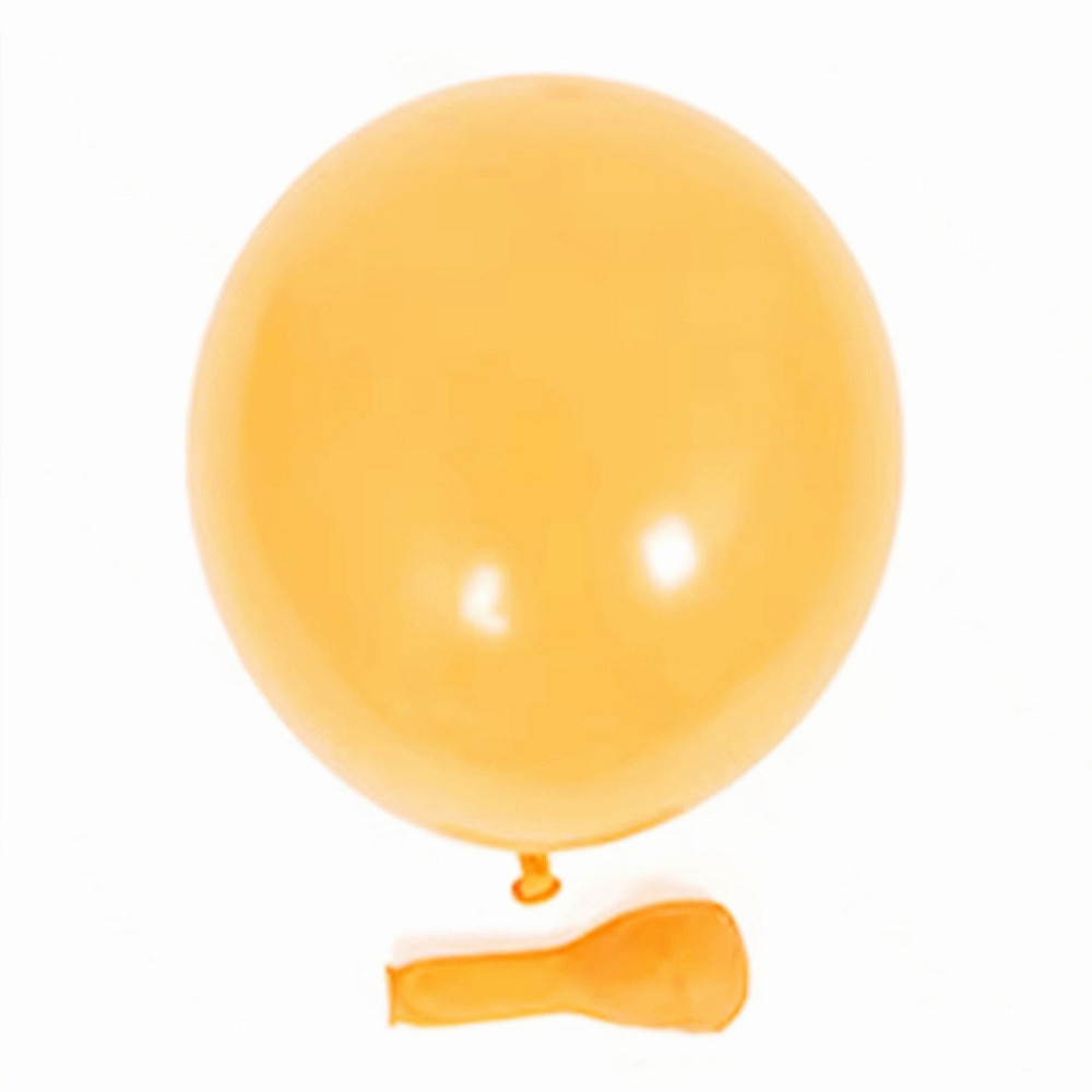 Шарики латексные оранжевый нежный пастель 10' 25см Киев - изображение 1