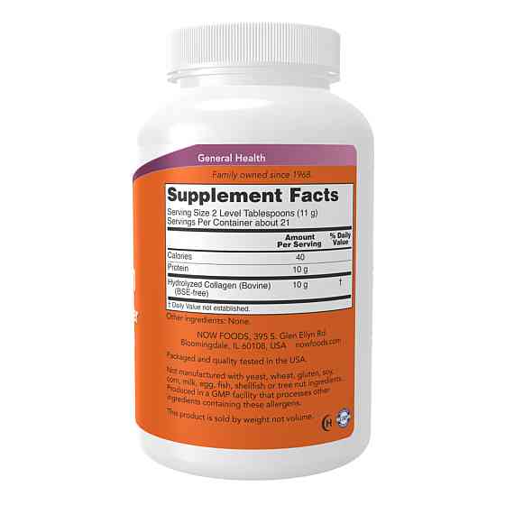 Пептиди колагену Now Foods Collagen Peptides Powder 227 г Луцьк