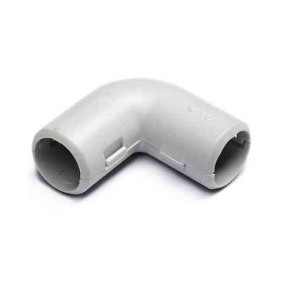 Муфта кутова розбірна труба-труба ДКС IP40 Ø20 мм Київ