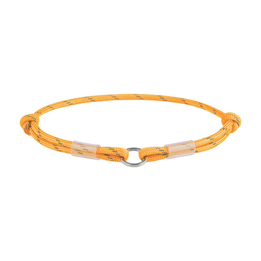 Шнурок из паракорда для адресника WAUDOG Smart ID, светоотражающий, размер М, диаметр 4 мм, длина 42-76 см, золотой Киев - изображение 1