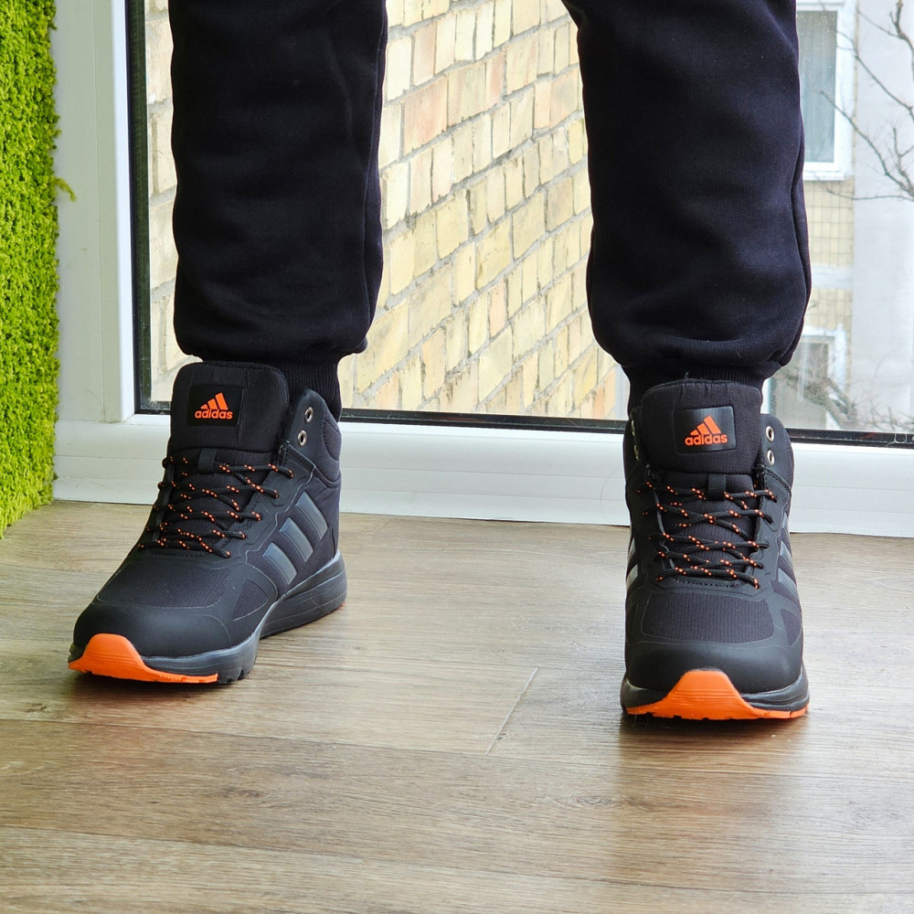 Зимові Кросівки Adidas Terrex GORE-TEX з МЕХОМ Чорні Чоловічі Адідас Гортекс (розміри: 41,42,43,44,45,46) — 4 Дніпро - фото 10