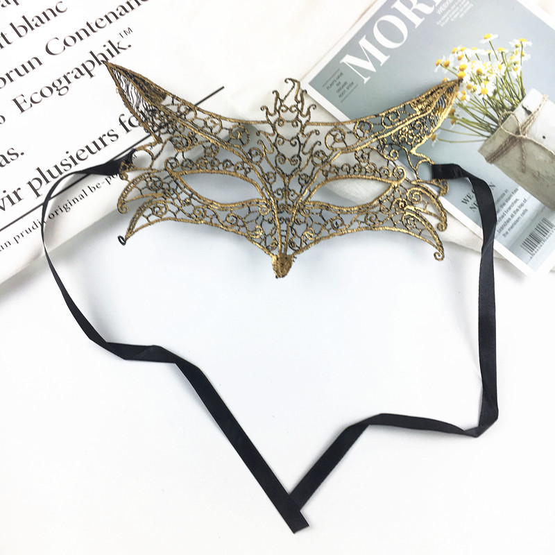 Маска для карнавалу Лис one size золотистий Київ - фото 2