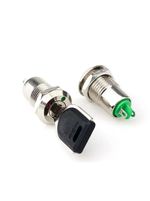 Електричний металевий ключ з фіксацією ввімкнення/вимкнення, замок безпекиMasterSem Київ - фото 4