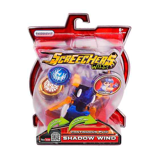 Машинка-трансформер Screechers Wild! S2 L1 - Шедоу Вінд Дніпро