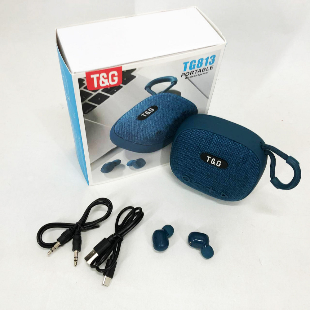 Bluetooth колонка с хорошей батареей TG813, Bluetooth колонка с USB и AUX входом, Блютуз аудио приемник DJ-46 Львов - изображение 6