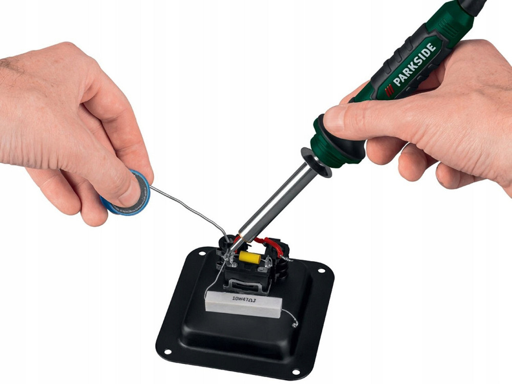 Паяльная станция со встроенным держателем 100–500 °C Parkside (PLS 48 D2) 48 Вт Нововолынск - изображение 8