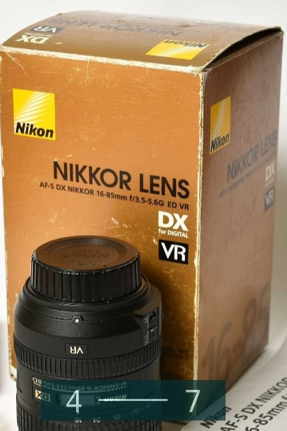 Объектив Nikon AF-S 16-85mm. F/3.5-5.6G ED VR DX. Киев - изображение 4