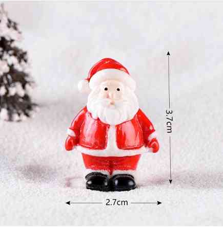 Набір новорічних фігурок із серії Поїзд Санти для флораріуму, міні-саду, вазону, мініатюри. 8 шт Одеса