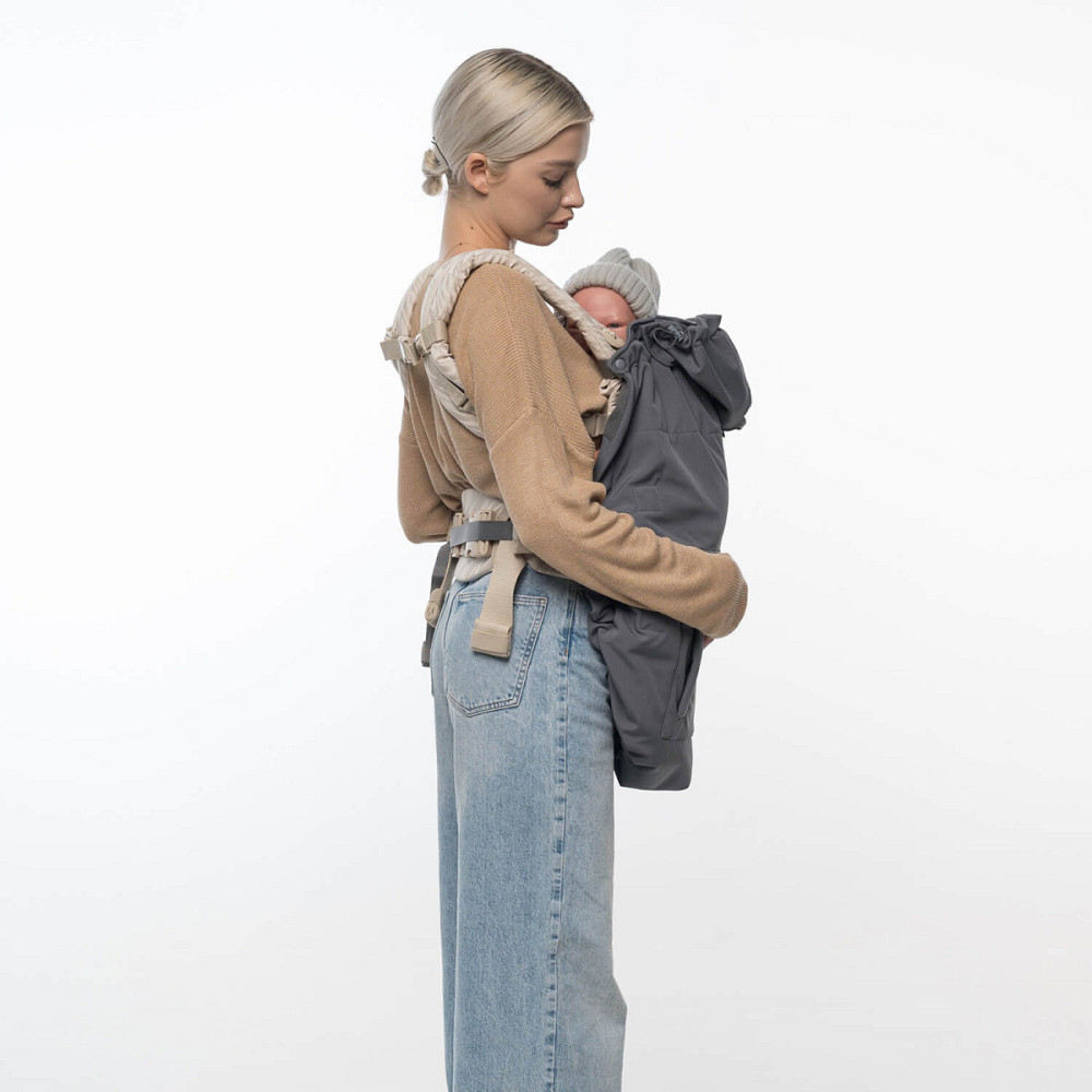 Мультисезонна слінгонакидка Softshell Сірий Київ - фото 5