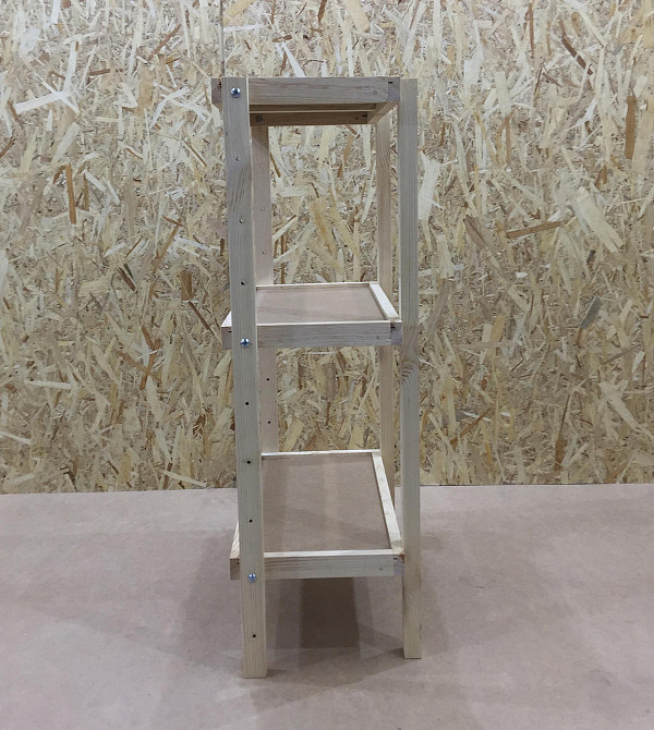 Етажерка розбірна "Честер" 3 полиці 30х60х100 Миколаїв - фото 6