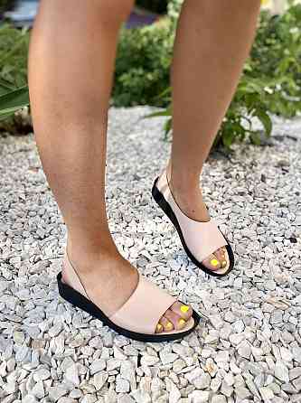 D and V Босоніжки жіночі D and V 2712 пудра (літо, шкіра натуральна) (2519) 36р.37р.38р. Коломия