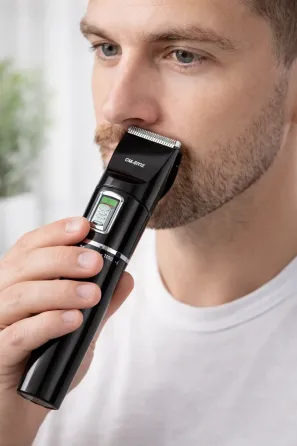 Профессиональная аккумуляторная машинка для стрижки волос GM 6032 Коломыя