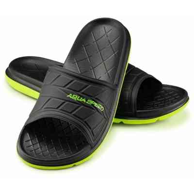 Шльопанці Aqua Speed Aspen 534-07 чорний, жовтий 43 (5908217684875) Вінниця