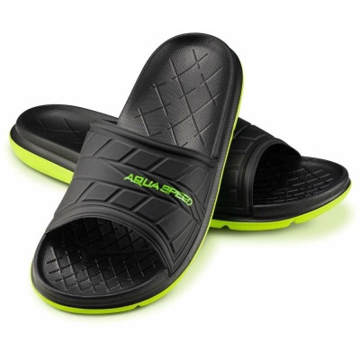 Шльопанці Aqua Speed Aspen 534-07 чорний, жовтий 43 (5908217684875) Вінниця - фото 1