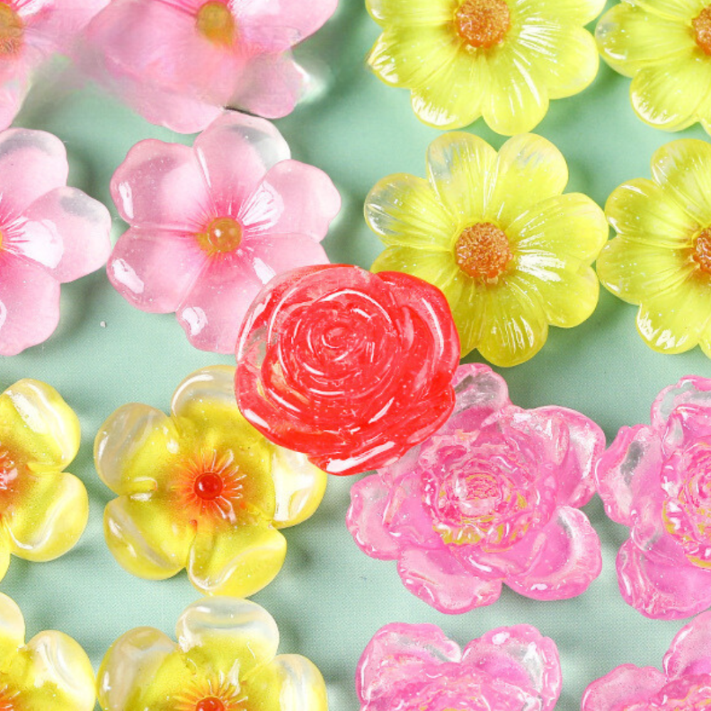 Набор из 3 цветочков для мини-сада, флорариума, миниатюры, микроландшафта, творчества и поделок Одеса - фото 1