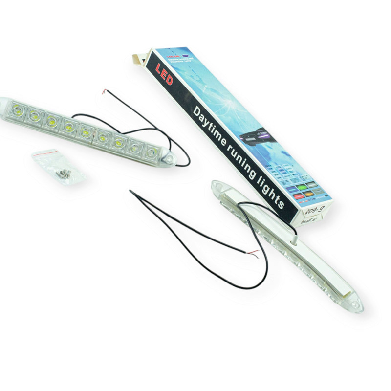 Ходові 12V DRL-JH 209-9 185х30мм гнучкий корпус. 0.5W вогні Мукачево - фото 1