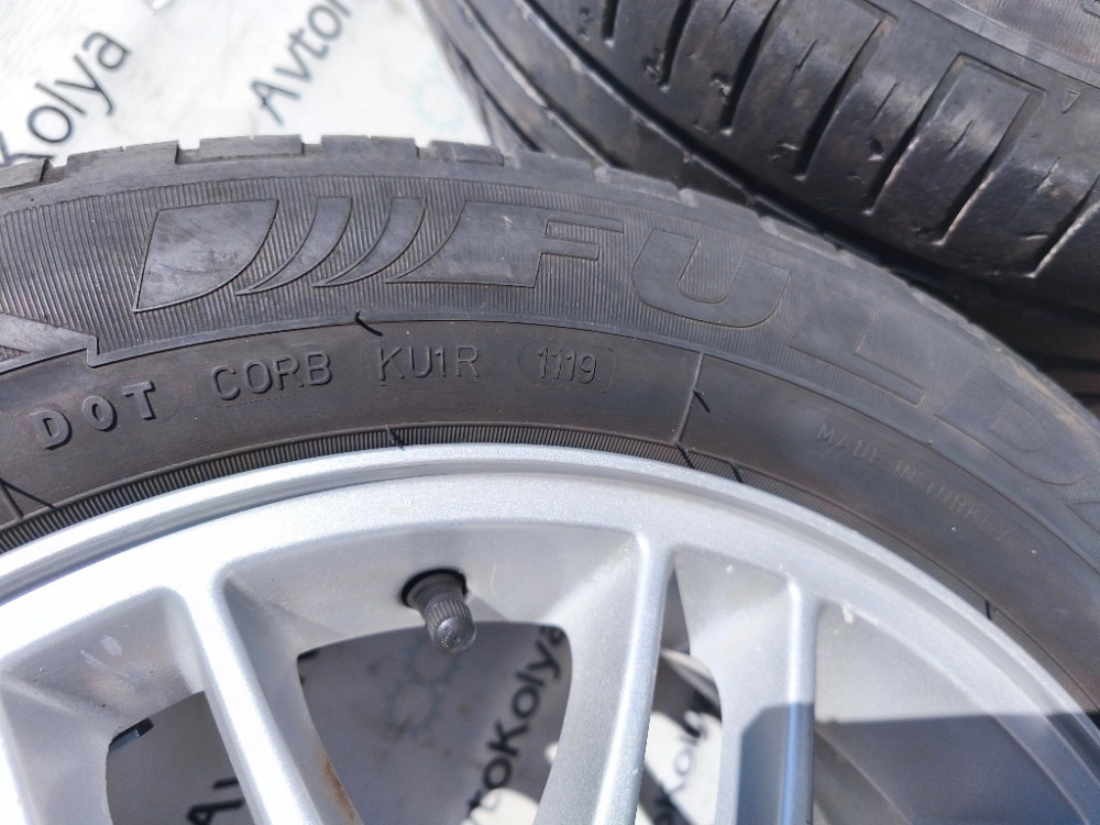 Диск литий з шиною 195/60 R15 Fulda EcoControl HP Ford Fusion комплект Ковель - фото 4