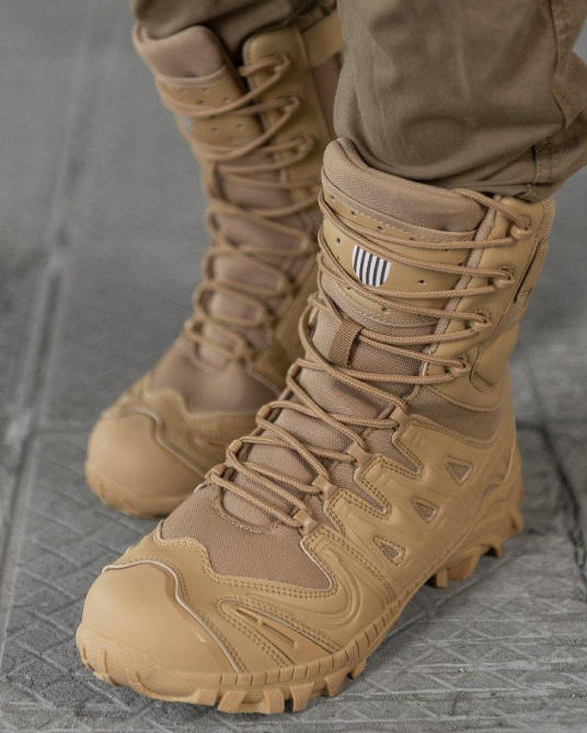 Тактичні ботинки берці prometey кайотТР6453 Одеса - фото 2