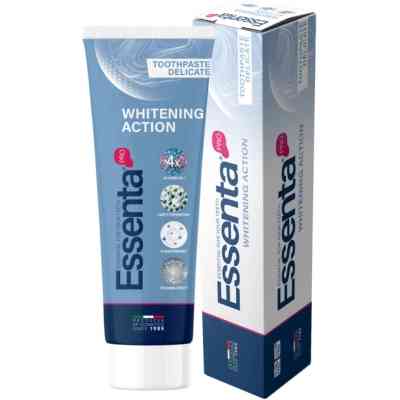 Зубная паста Essenta Pro Whitening Action 75 мл (8031447500060) Винница