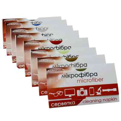 Салфетки Acropolis A-90/07 microfiber 19*17см random color, поштучно (A90-07) Винница